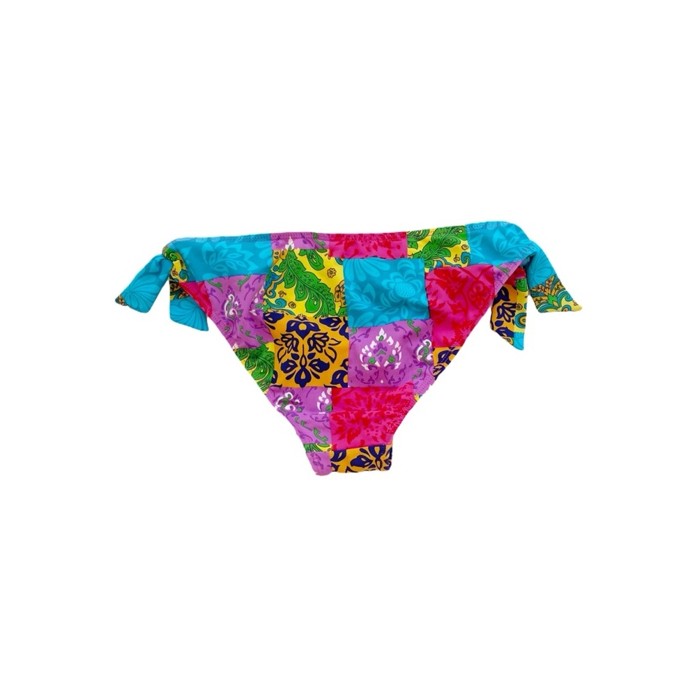 Multi-Pattern Bandeau Bathing Suit - image 6